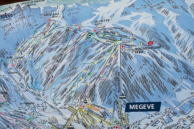 Межев карта