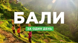 1 день на Бали: чем заняться в раю?