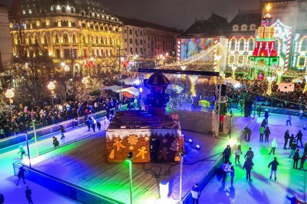 В Европе открылась самая большая по площади рождественская ярмарка