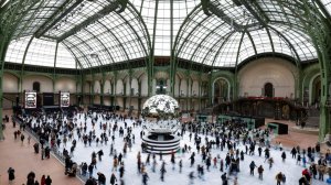 Громадный крытый каток открывают в Париже