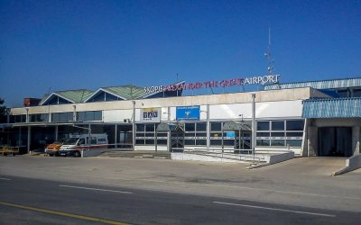 Skopje Airport in Macedonia