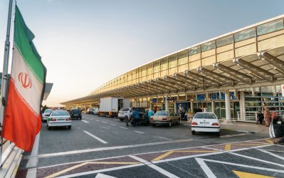 Tehran Airport in Iran