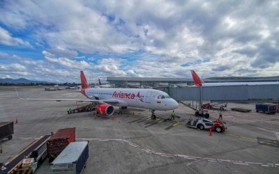Bogota Airport in Colombia