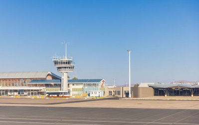 Hosea Kutako Airport in Namibia
