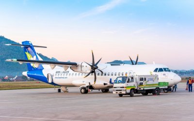 Luangphabang Airport in Laos