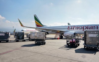 Bole Airport in Ethiopia