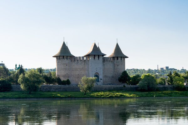 Soroki Fortress on the banks of the Dniester River