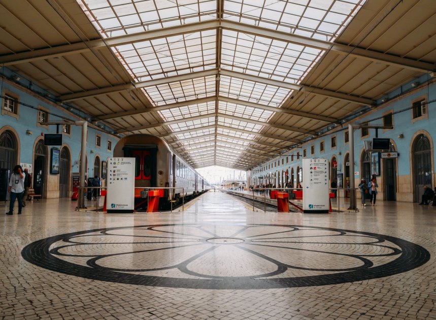 View of the Lisbon Train Station