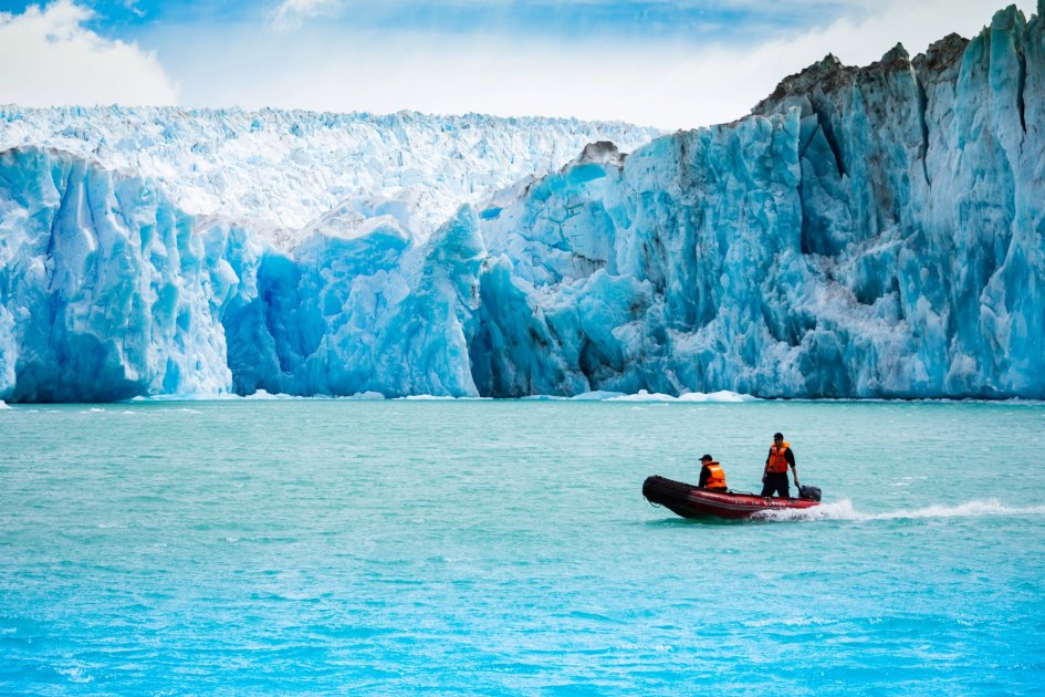 The Lakes of Patagonia: O'Higgins, Viedma, and Argentino