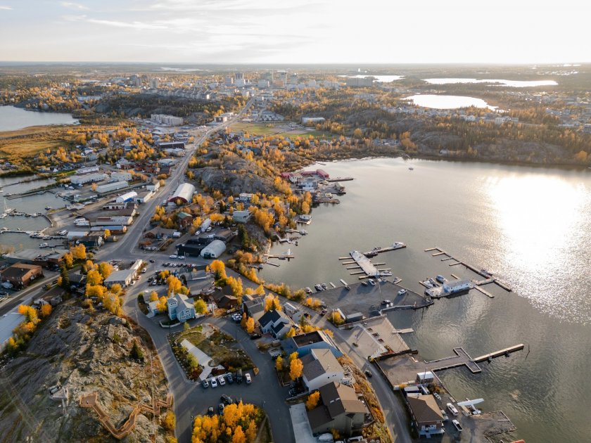 Lakes of North America: Great Slave Lake and Crater Lake