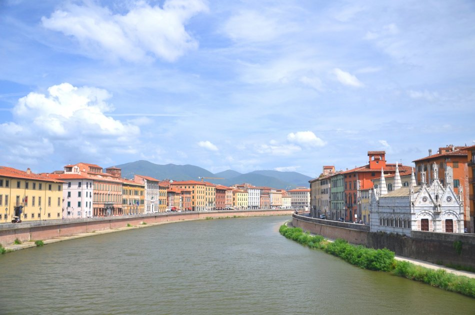The Arno River and Its Embankments