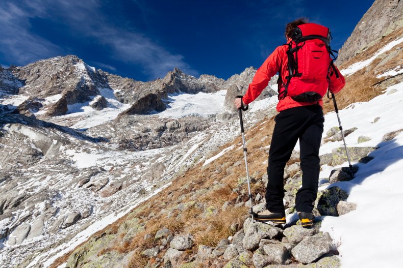 Hiking in the Alps