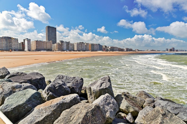 summer, beach, Belgium