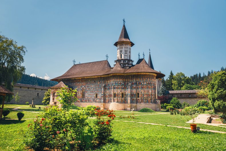 El monasterio de Sucevita es un monasterio ortodoxo rumano. 
