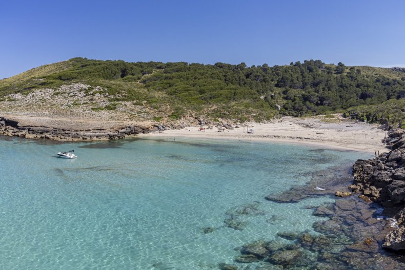 Sa Font Salada beach, protected natural area, capdepera, Mallorca, Balearic Islands, Spain