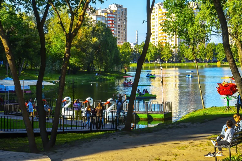 Moldova, Chisinau, 22 de julio de 2022, Festival en el Parque 