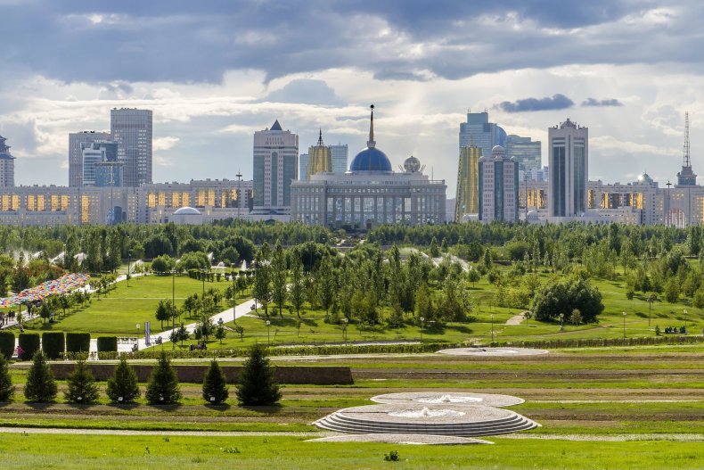 Президентский парк в Астане, Казахстан