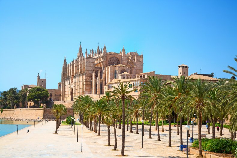 Palma de Mallorca city in Spain — Photo