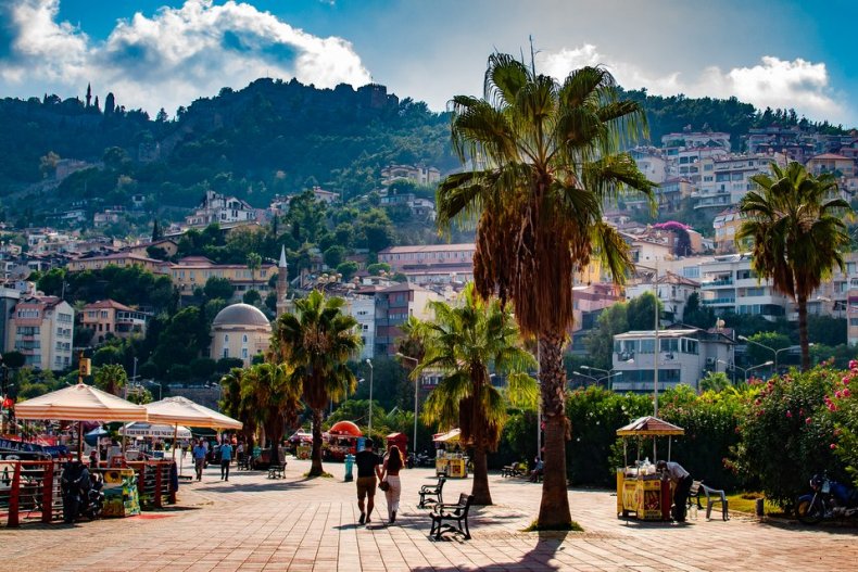 Port of Alanya in Turkey