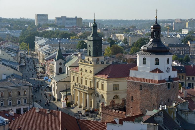 Lublin - view from above