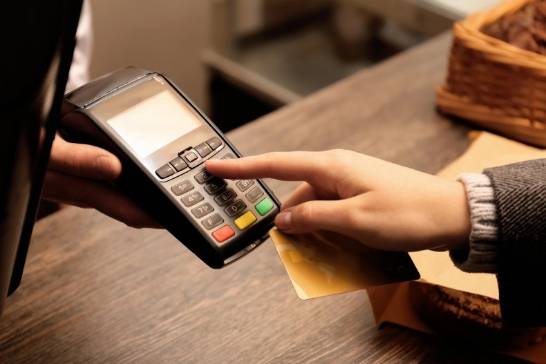 Paying for Purchases with a Credit Card in a Store