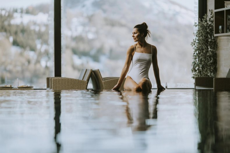 An indoor pool is the perfect way to have fun in Chisinau during the winter