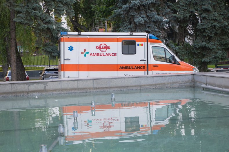 Машина скорой помощи в Кишинёве