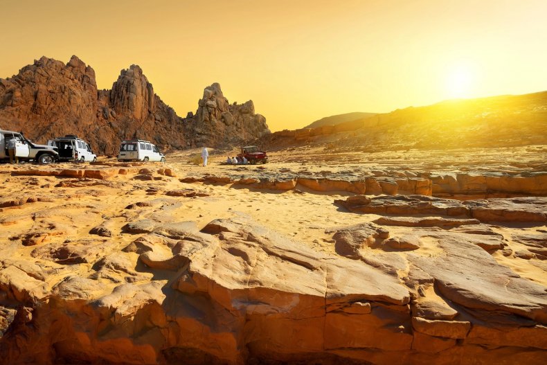 Excursión por el desierto del Sinaí
