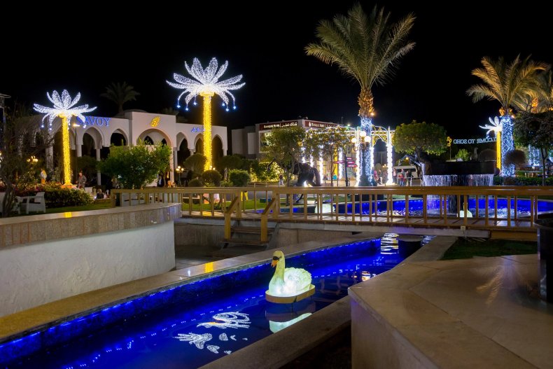 El centro comercial SOHO Square en Sharm el-Sheikh