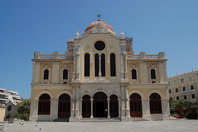 Достопримечательности ираклион на карте